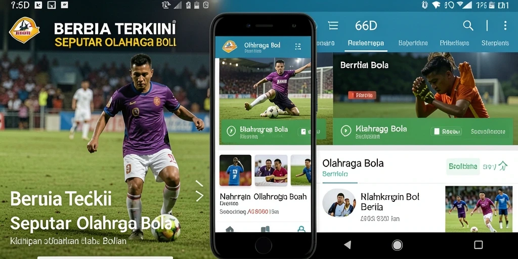 Antarmuka aplikasi 66D yang menarik dan informatif.