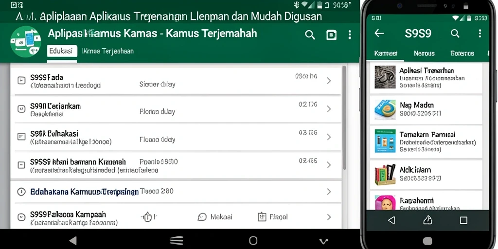 Tampilan antarmuka S9S9 yang menarik dan mudah digunakan.